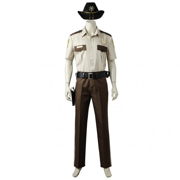 Rick Grimes Costume For The Walking Dead Cosplay