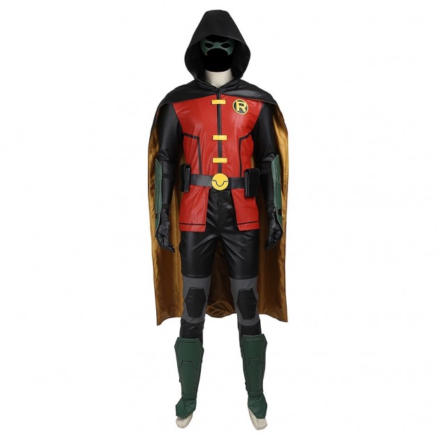 Robin Tim Drake Tim Wayne Costume For Young Justice Cosplay 