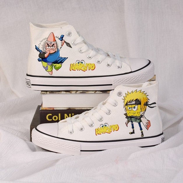 SpongeBob SquarePants Cosplay Shoes Canvas Shoes