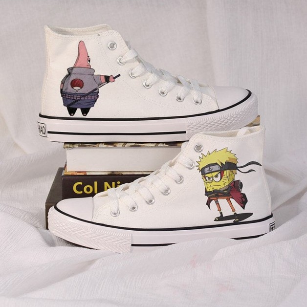 SpongeBob SquarePants Cosplay Shoes Canvas Shoes
