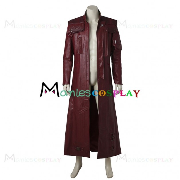 Star-Lord Peter Quill Coat For Guardians of the Galaxy Cosplay 