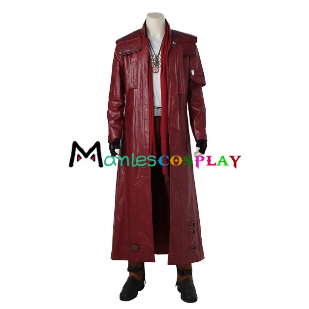 Star-Lord Peter Quill Costume For Guardians of the Galaxy Cosplay 