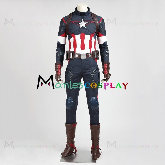 Steve Rogers Costume For The Avengers Cosplay
