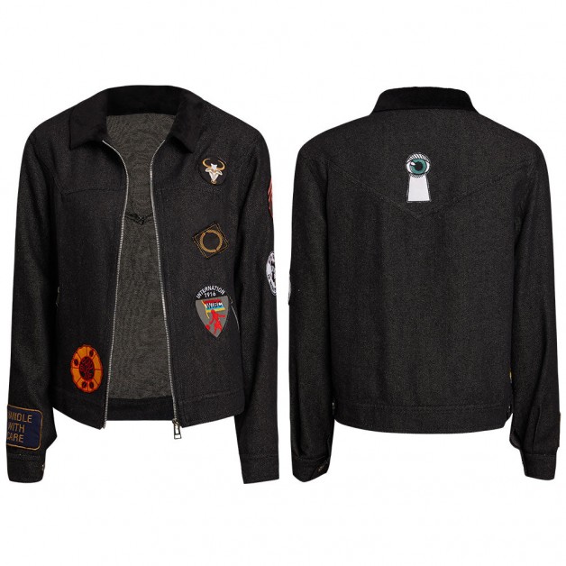 Stranger Things Season 4 Robin Denim Coat Cosplay Costume 