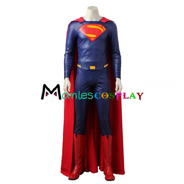 Superman Clark Kent Costume For Justice League Cosplay 