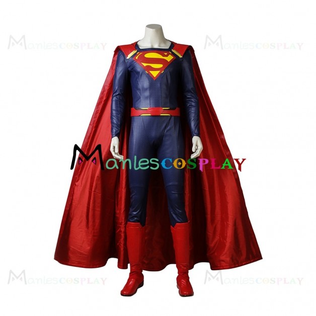 Superman Costume For Supergirl Season 2 Cosplay 