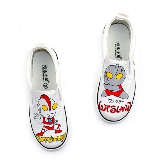 Ultraman Cosplay Shoes Canvas Shoes