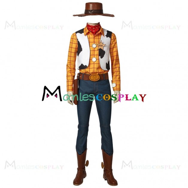 Woody Costume For Toy Story Cosplay 