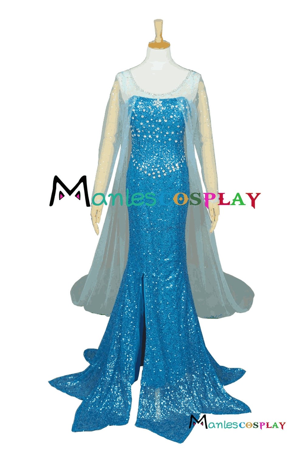 Cosplay Costume From Frozen Princess Elsa