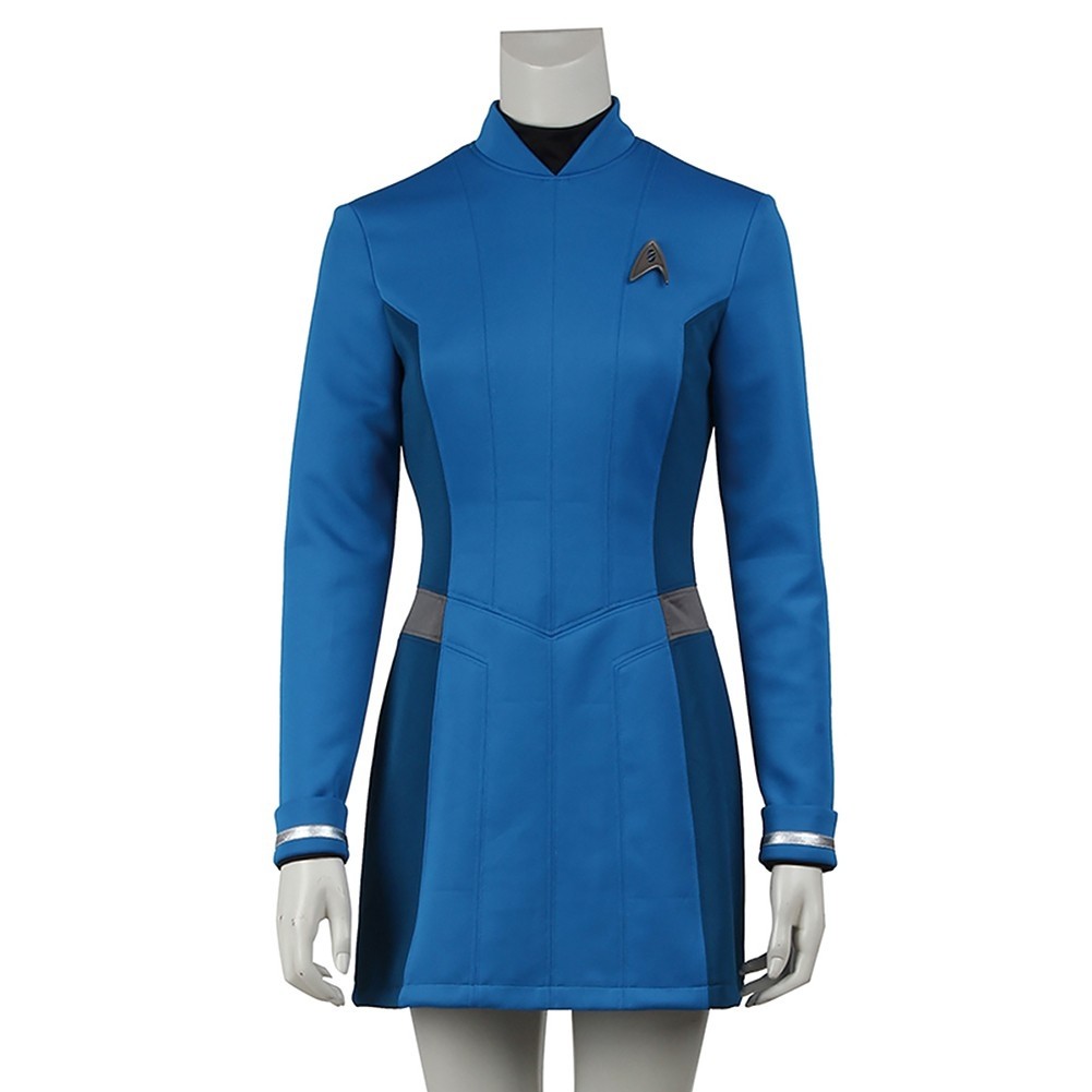 Details about   Star Trek Beyond Doctor Carol Marcus Cosplay Costume Dress Halloween Uniform