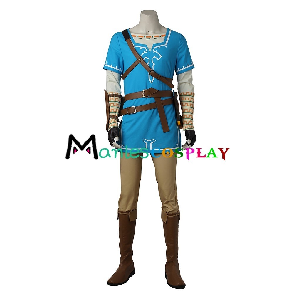 Link Costume For The Legend Of Zelda Breath Of The Wild Link Cosplay