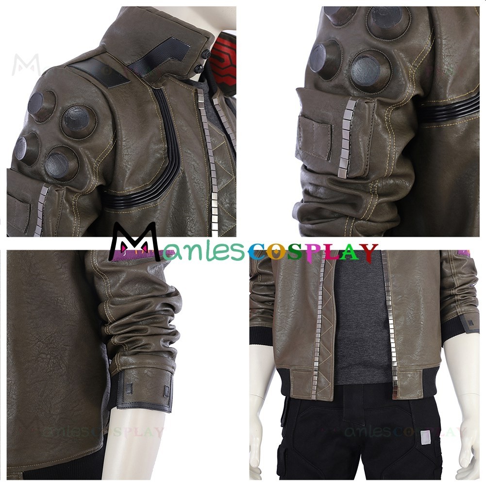 Male Protagonist Costume For Cyberpunk 2077 Cosplay