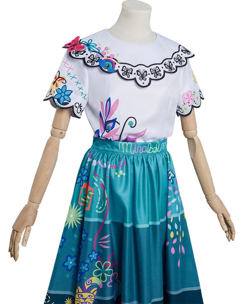Mirabel Costume Encanto Dress Game Encanto Costumes Manles Cosplay