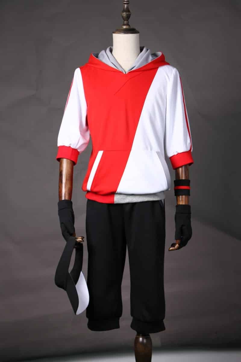 Pokemon Go Male Trainer Team Instinct Mystic Valor Red Costume Pokemon Cosplay Manlescosplay