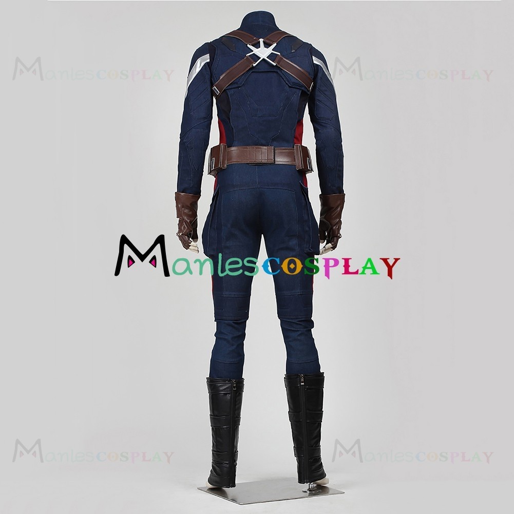 Steve Rogers Costume For Captain America The Winter Soldier Cosplay