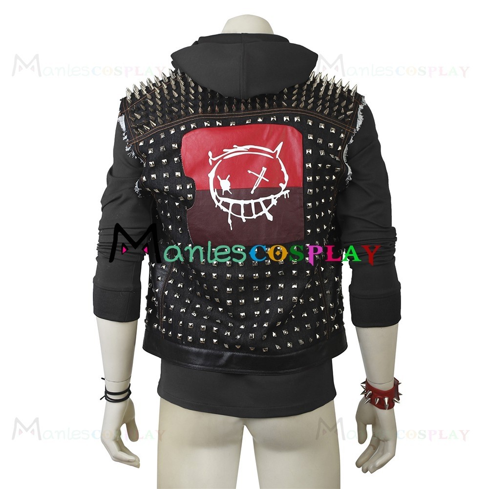 inland earthquake twin Wrench Costume For Watch Dogs Cosplay