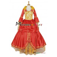 Beauty and the Beast The Enchanted Christmas Princess Cosplay Costume