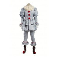 Stephen King’s It Pennywise Joker Cosplay Costume