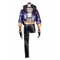 The Rogue Assassin Akali Costume Cosplay League of Legends