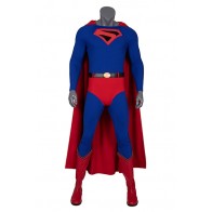 Super Hero Superman Kal-El Clark Kent Cosplay Costume