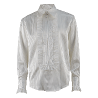 Doctor Who 3rd Doctor Season 8 Small Collar Frill Shirt Third Doctor Shirt Cosplay Costume