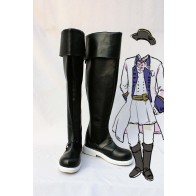 Axis Power Hetalia Cosplay Black Boots Shoes