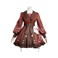 Pre-sale Genshin Impact Original Design Hutao Lolita Dress Cosplay Costume Outfits