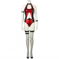 Female Halloween Jumpsuit Costume For Deadpool Cosplay