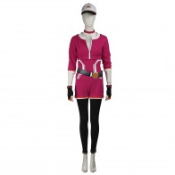 Female Monster Trainer Red Costume For Pokemon GO Cosplay