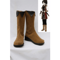 Hakuoki Yukimura Chitsuru Cosplay Boots Shoes