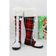 LoveLive! Boots Cosplay Shoes Christmas Version