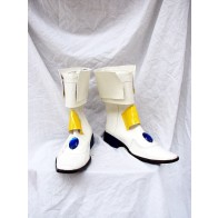 Magical Girl Lyrical Nanoha Cosplay Boots Shoes White