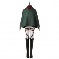 Training Legion Mikasa Ackerman Costume For Attack On Titan Cosplay