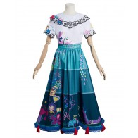 Mirabel Cosplay Costume Encanto Dress