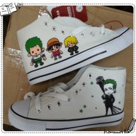 One Piece Cosplay Shoes Canvas Shoes