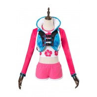 Overwatch D Va Dva Hana Song Cosplay Costume Waveracer Skin
