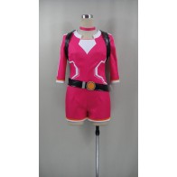 Pokemon Go Female Trainer Red Cosplay Costume
