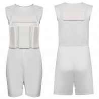 Stranger Things Season 4 Eleven Laboratory Jump Cosplay Costume