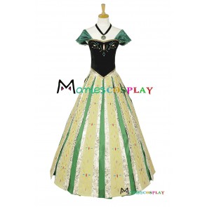 Frozen Princess Anna Cosplay Costume