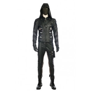 DC Green Arrow Season 5 Prometheus Adrian Chase Cosplay Costume