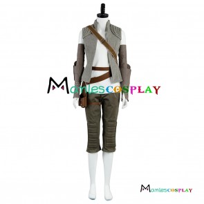 Star Wars 8 The Last Jedi Rey Cosplay Costume