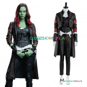 Guardians of the Galaxy 2 Gamora Cosplay Costume