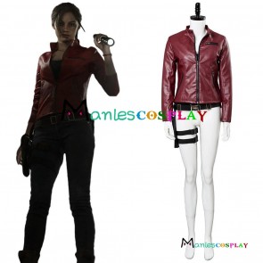 Resident Evil 2 Remake Claire Redfield Cosplay Costume 