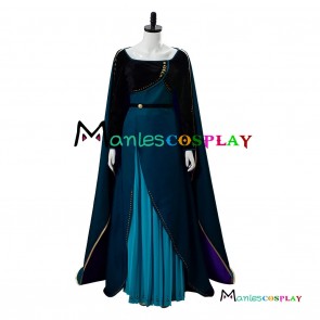 Frozen 2 Princess Anna Cosplay Costume