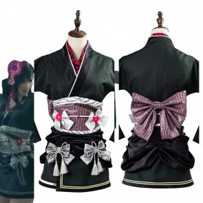 Final Fantasy VII:7 Remake the Honeybee Inn Tifa Lockhart Exotic Kimono Gown Dress Costume