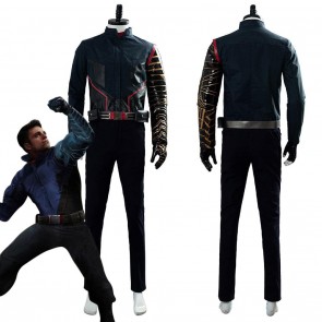 2020 Movie The Falcon And The Winter Soldier Buggy Battle Uniform Cosplay Costume