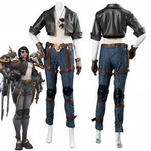 Overwatch OW Pharah Fareeha Amari Skin Outfit Costume Costume