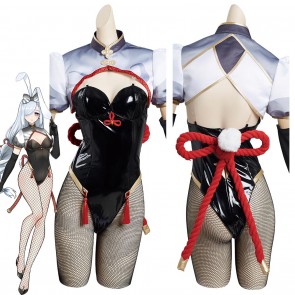 Genshin Impact Shen He Bunny Girls Original Design Cosplay Costume