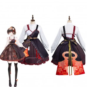 Genshin Impact Kazuha Lolita Dress Costume