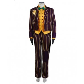 Batman Arkham Asylum Joker Cosplay Costume Coat 